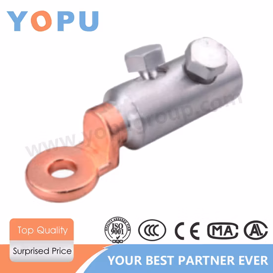 Dtl-2 Heavy Duty Wire Lugs Battery Cable Ends Bare Copper Eyelets 70mm 240mm Tubular Ring Terminal Connectors Lug