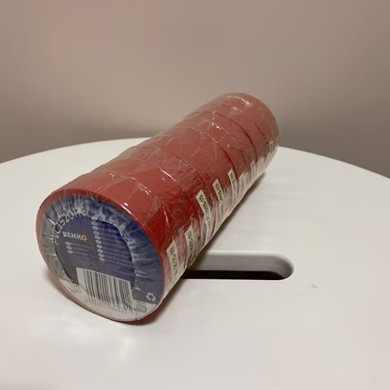 ゴム系粘着剤付電線用PVC絶縁テープ